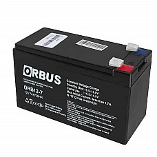 Аккумуляторная батарея orbus orb1270 agm 12v 7ah