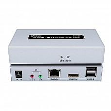 4k hdmi usb2.0 kvm экстендер (удлинитель) на 100 м dtech dt-7051 