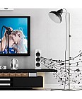 Конвертер (перетворювач) сигналу VGA в HDMI Dtech DT-7004B Сірий