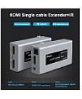 Extender Комплект подовжувач  з IR до 60м hdmi  сигналу по UTP/FTP кабелю Dtech HDMI DT-7053