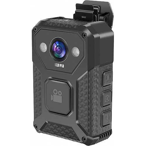 Боди камера (нагрудный видеорегистратор) с поддержкой GPS, Wi-Fi и Bluetooth Patrul X-12 (Патруль Х-12) 64Gb