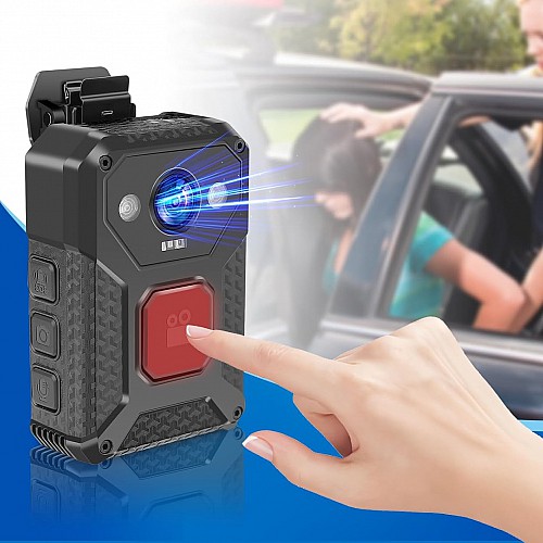 Боди камера (нагрудный видеорегистратор) с поддержкой GPS, Wi-Fi и Bluetooth Patrul X-12 (Патруль Х-12) 64Gb