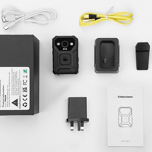 Боди камера (нагрудный видеорегистратор) с поддержкой GPS, Wi-Fi и Bluetooth Patrul X-12 (Патруль Х-12) 64Gb