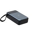 Батарея универсальная Patrul Vinga 20000 mAh 65W USB-C Cable