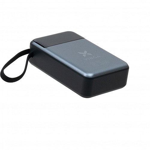 Батарея универсальная Patrul Vinga 20000 mAh 65W USB-C Cable