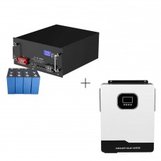 Комплект Гібридний інвертор Patrul 10.2KW та Акумулятор Lifepo4 51.2V 300Ah BMS200A