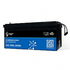 Акумуляторна батарея ultimatron ubl-12-300-pro lifepo4 12.8v 300ah з підтримкою bluetooth та інтегрованою bms 