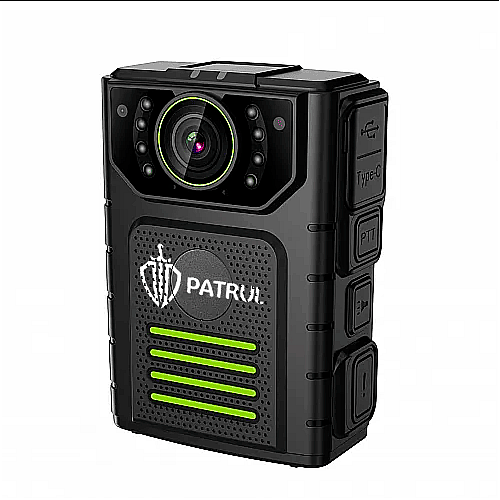 4МP 128Gb боді камера нагрудний відеореєстратор Patrul (Патруль) T8