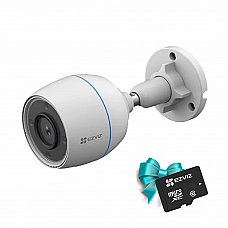 Комплект-набор 1080p wi-fi cs-h3c (1080p,2.8мм,color) + ezviz cs-cmt-cardt32g-d