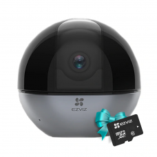 Комплект-набор cs-c6w (4mp, h.265) (4мм) + ezviz cs-cmt-cardt32g-d
