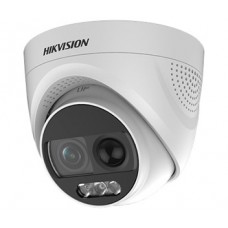 2Мп colorvu turbo hd с pir и сиреной hikvision ds-2ce72dft-pirxof (3.6 мм)