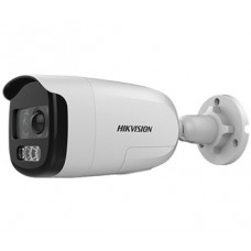 2Мп colorvu turbo hd с pir датчиком и сиреной hikvision ds-2ce12dft-pirxof (3.6 мм)