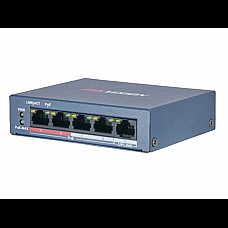 4-портовый POE коммутатор Hikvision Hikvision DS-3E0105P-E/M(B)
