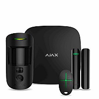 Комплект беспроводной сигнализации ajax hubkit 2 black eu