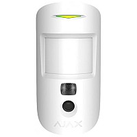 Датчик движения с фотокамерой ajax motioncam white eu