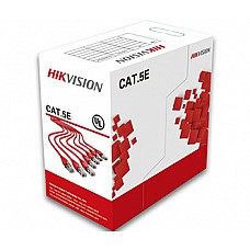 Кабель вита пара (для внутрішньої прокладки) 24awg utp cat 5e hikvision ds-1ln5e-s