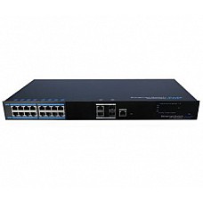 16-портовый управляемый poe коммутатор utepo utp7216e-poe-l2