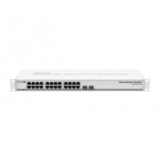 24-портовый управляемый коммутатор mikrotik mikrotik css326-24g-2s+rm