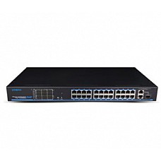 24-портовый poe коммутатор utepo utp1-sw2402ts-poe