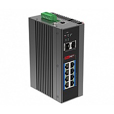 8-портовый btpoe gigabit + 2-port sfp l2 utepo utp7308ge-btpoe90