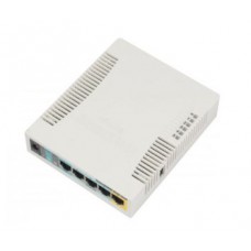 2.4ghz wi-fi маршрутизатор з 5-портами ethernet для домашнього використання mikrotik mikrotik rb951g-2hnd