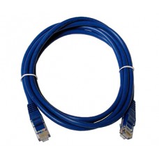 Патчкорд (для внутрішньої прокладки)  3м utp cat5e blue