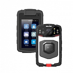 Нагрудный видеорегистратор с поддержкой 4g, wifi, gps, bluetooth и батареей 3200mah patrul x-18 256gb