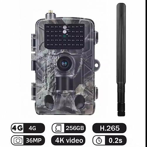 4G 4K 120MP камера-фотопастка з нічним баченням та керуванням через додаток Suntek HC-808Pro