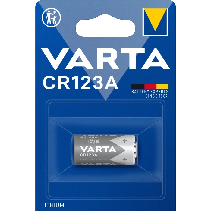 Батарейка varta varta cr 123a bli 1 lithium