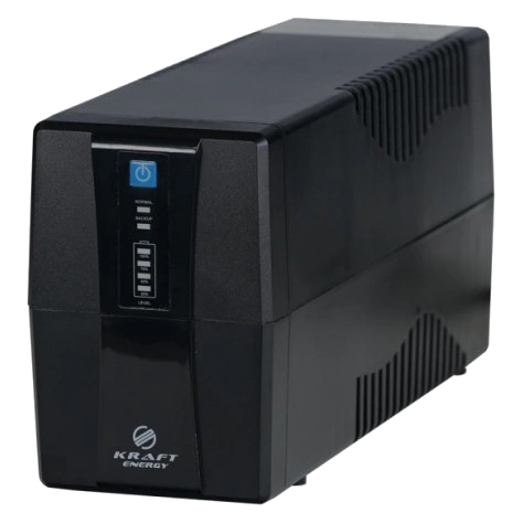 Источник бесперебойного питания kraft kraft krf-1500va/900w(lСd) ups