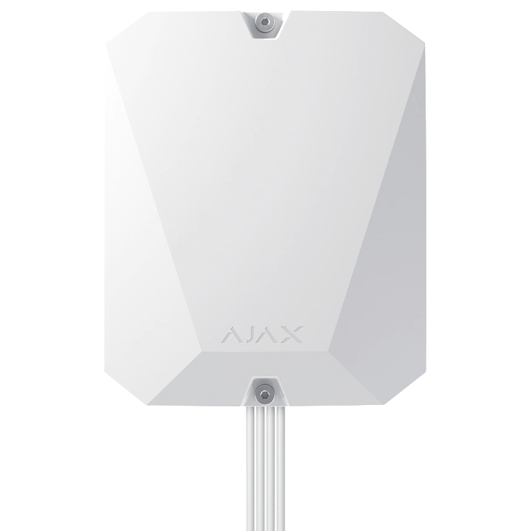 проводной трансмиттер ajax ajax multitransmitter fibra white