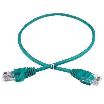 Патч-корд зеленый 0.25м eserver eserver utp cat5e