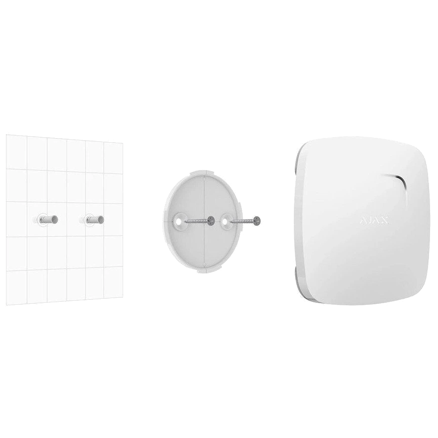 Крепежная панель ajax smartbracket ajax fireprotect white