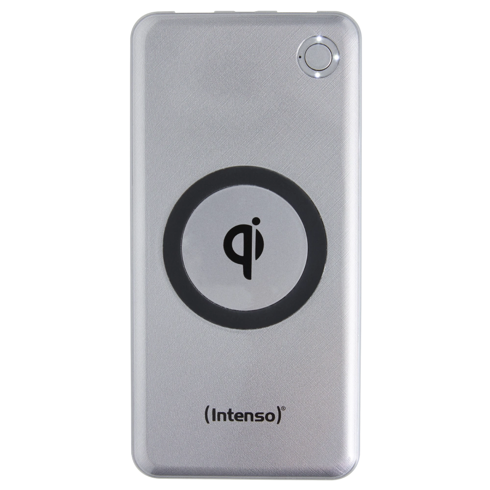 Повербанк powerbank intenso qc&wr wpd10000 (silver)