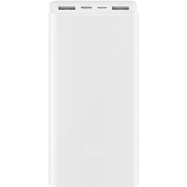 Повербанк xiaomi xiaomi mi power bank 3 20000 mah 18w plm18zm white (vxn4258cn)