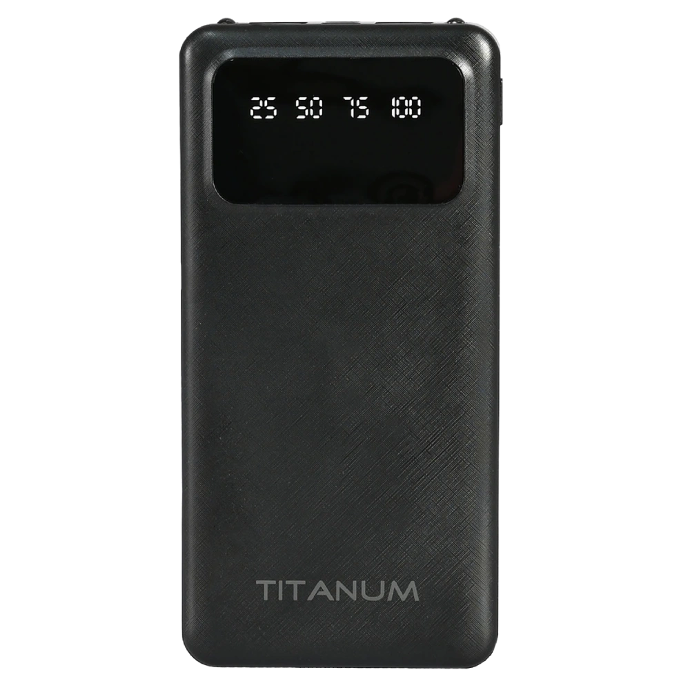 Повербанк videx titanum ol21 black 10000mah