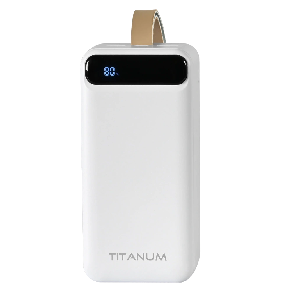 Повербанк videx titanum 741s 22.5w white 50000mah