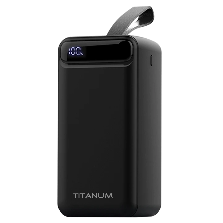 Повербанк videx titanum 741 black 50000mah