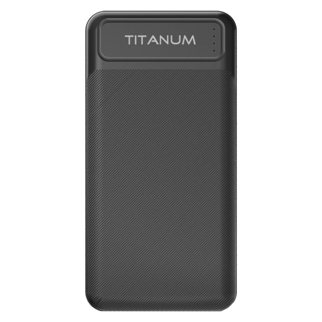 Повербанк titanum titanum tpb-913 black 20000mah