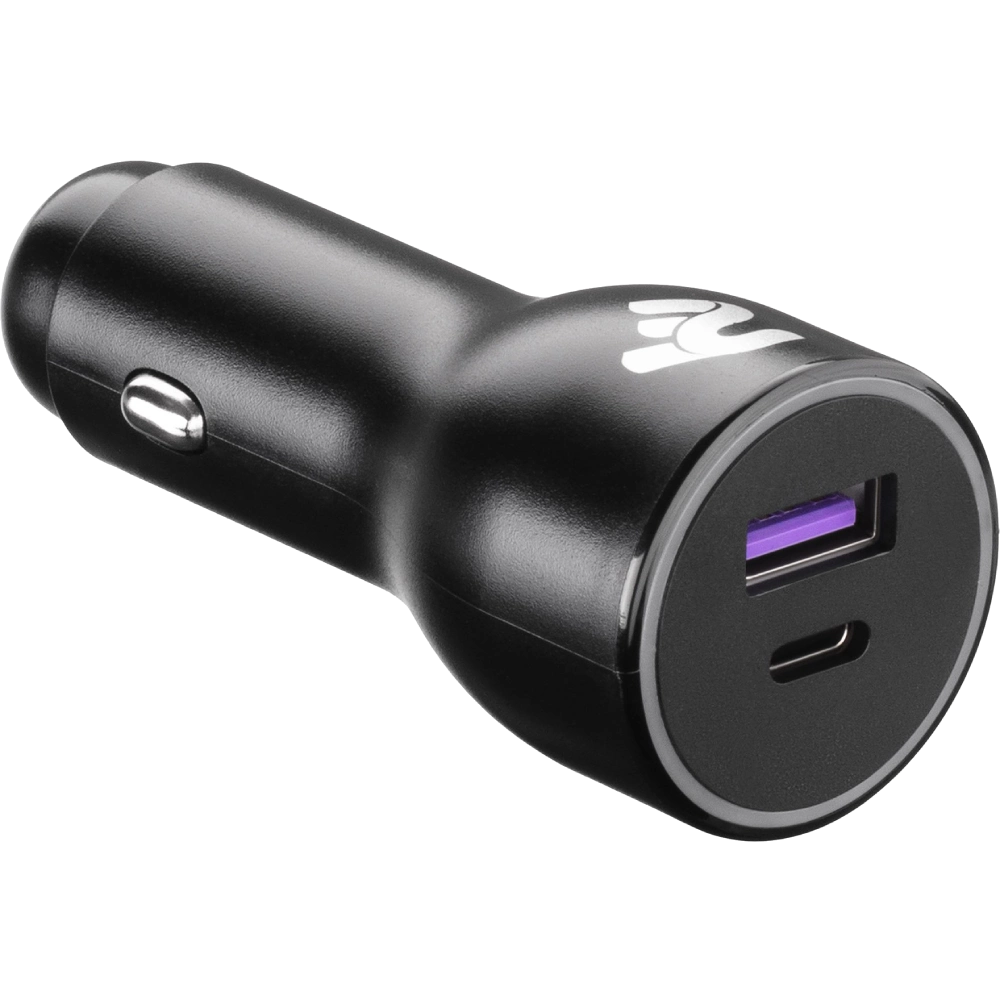 Автомобильное зарядное устройство 2e 2e dual usb car charger 38w usb-c black (2e-acr18pdqc-b)