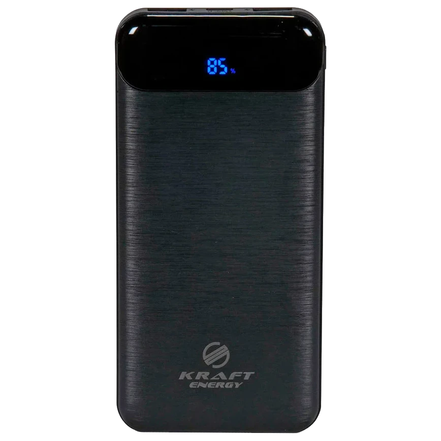 Повербанк kraft kraft kpb-2020fc (20000 mah) black