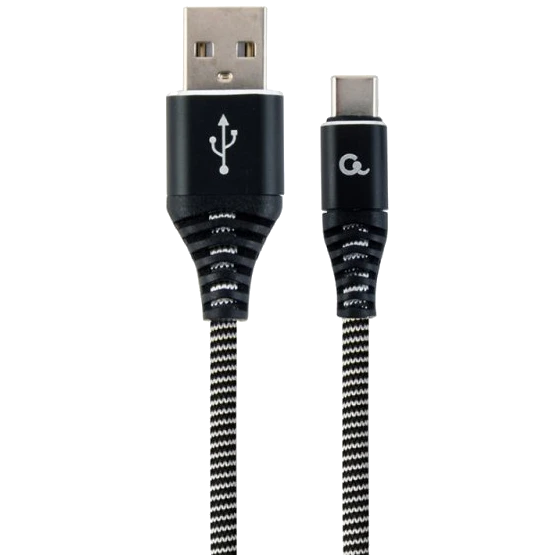 Кабель cablexpert cablexpert cc-usb2b-amcm-1m-bw usb a - usb c 1м