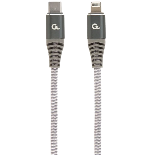 Кабель cablexpert cablexpert cc-usb2b-cm8pm-1.5msb usb-c/lightning 1.5 м