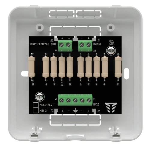 Модуль бар'єрного іскрозахисту Тірас tiras tiras МБІ-2 (24v)