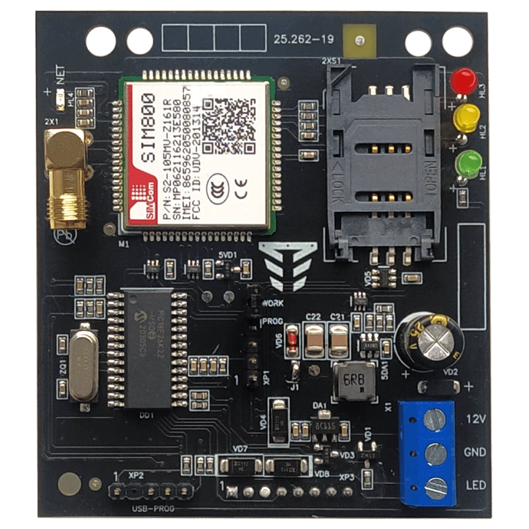 Модуль цифрового gsm-автодозвона Тирас tiras МЦА-gsm sim900