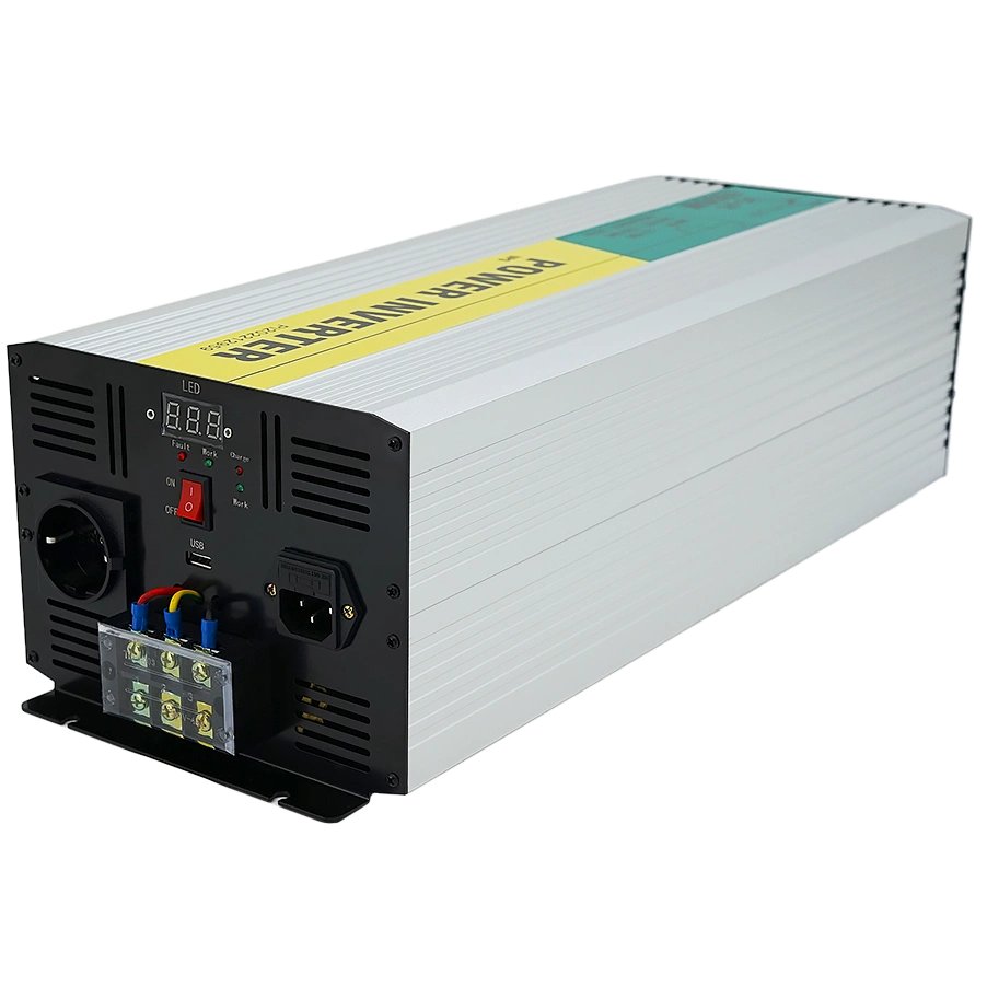 Инвертор напряжения 12v/220v, 4000w с правильной синусоидой ritar ritar rscu-4000