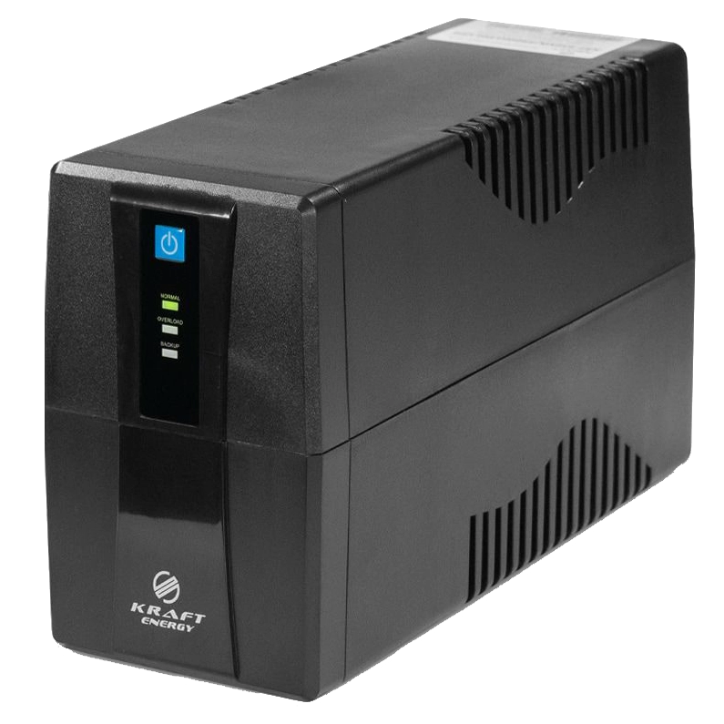 Источник бесперебойного питания kraft kraft krf-650va/390w(led)lifepo4 ups