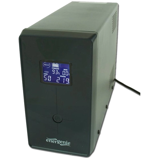 Джерело безперебійного живлення energenie energenie eg-ups-034 1500Вa аппроксимированная синусоида