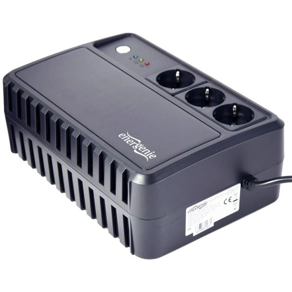 Источник бесперебойного питания energenie energenie eg-ups-3sdt800-01 800Вa аппроксимированная синусоида