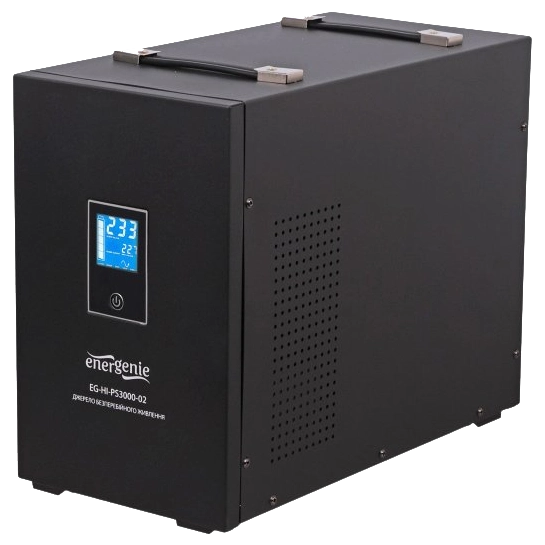Джерело безперебійного живлення під акумулятор energenie energenie eg-hi-ps3000-02 3000ВА чистая синусоида